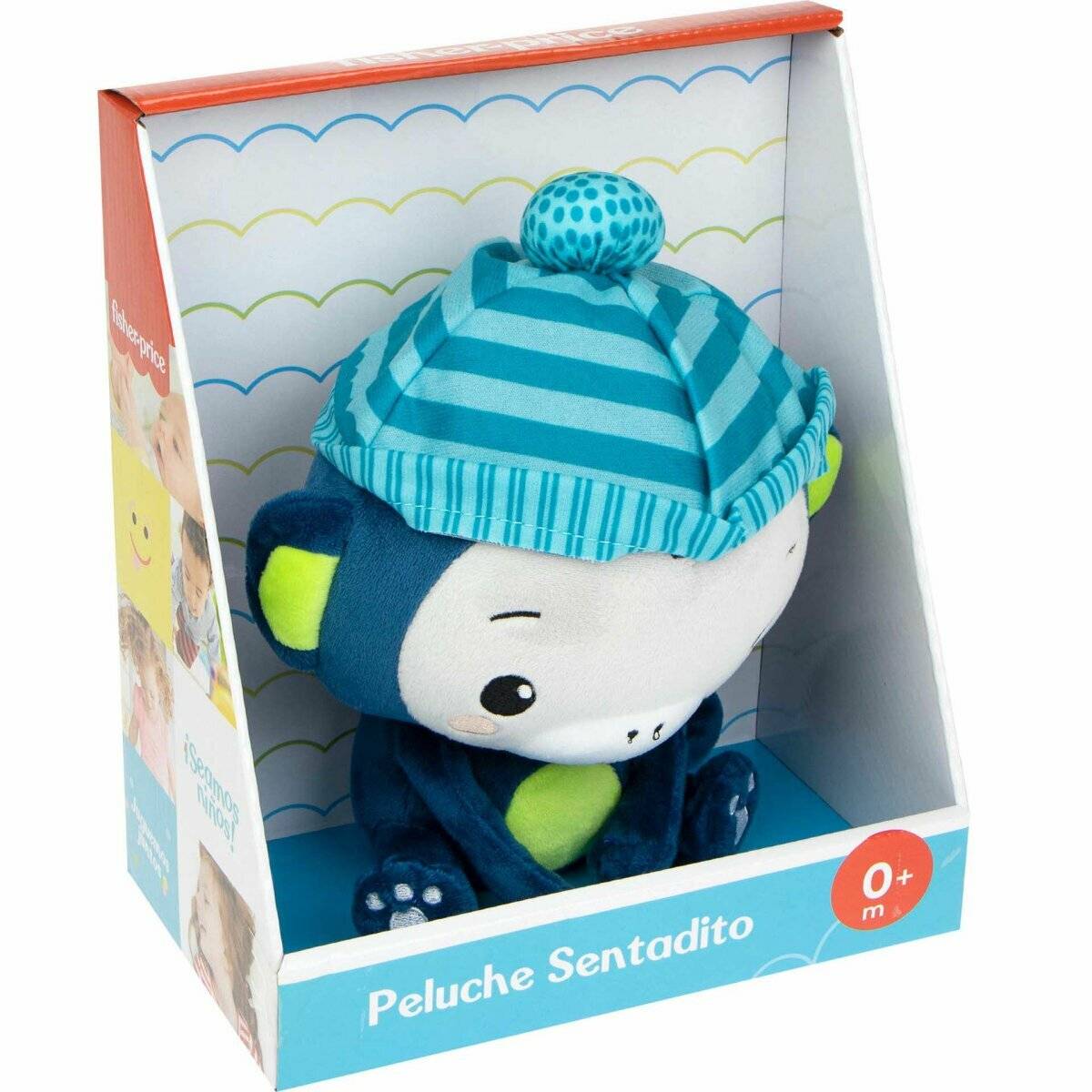 Sanftes Baby-Plüschtier Kuscheltier  20 cm groß, ideal zum Kuscheln Affe