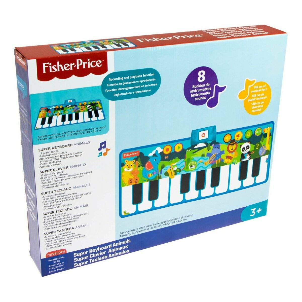 Klavier-Spielmatte für Kinder  Musik lernen auf spielerische Weise