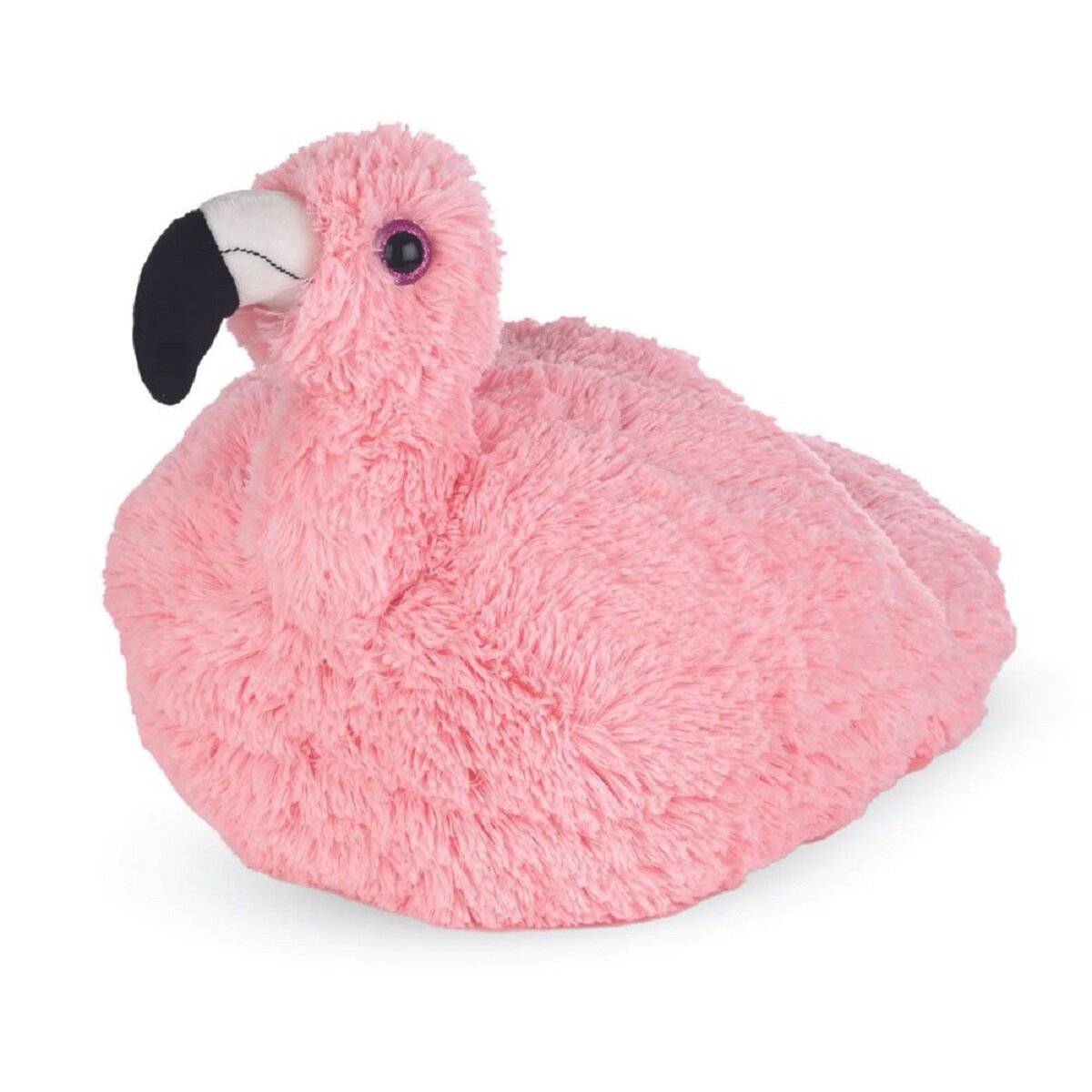 Noxxiez Kuschelweicher Fußwärmer für Kinder – Wohlige Wärme für kalte Tage Flamingo