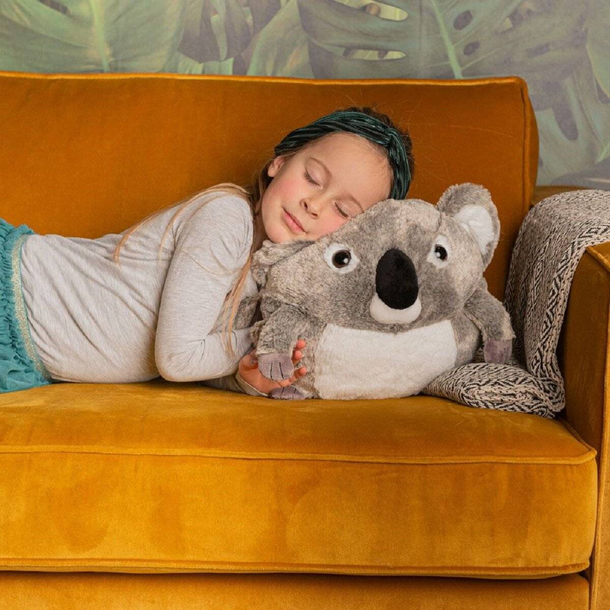 Noxxiez Kuschel-Kissen Handwärmer – Niedliches Kuscheltier für warme Hände Koala