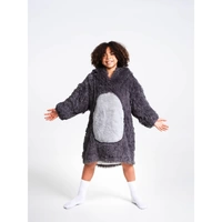 Noxxiez Kuschelige Hoodie-Decke für Kinder – Perfekt für 7 bis 14 Jahre Faultier Noxxiez Kuschelige Hoodie-Decke für Kinder – Perfekt für 7 bis 14 Jahre Faultier