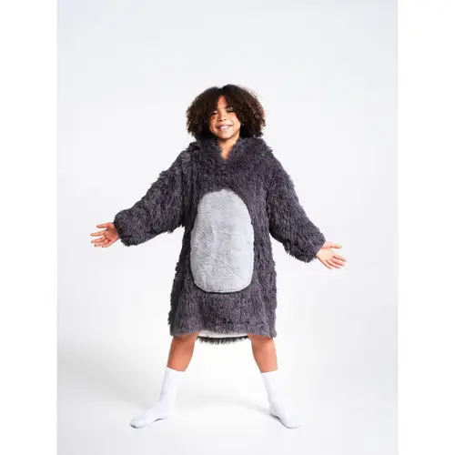 Noxxiez Kuschelige Hoodie-Decke für Kinder – Perfekt für 7 bis 14 Jahre Faultier Noxxiez Kuschelige Hoodie-Decke für Kinder – Perfekt für 7 bis 14 Jahre Faultier