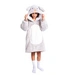 Noxxiez Kuschelige Hoodie-Decke für Kinder – Perfekt für 7 bis 14 Jahre Hase Noxxiez Kuschelige Hoodie-Decke für Kinder – Perfekt für 7 bis 14 Jahre Hase