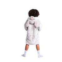 Noxxiez Kuschelige Hoodie-Decke für Kinder – Perfekt für 7 bis 14 Jahre Hase Noxxiez Kuschelige Hoodie-Decke für Kinder – Perfekt für 7 bis 14 Jahre Hase