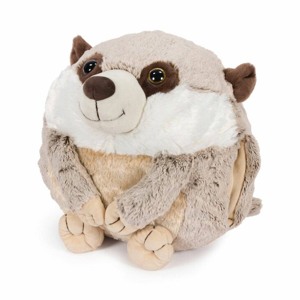 Noxxiez Stofftier-Rucksack für Kleinkinder ab 3 Jahren Praktisch und kuschelig Erdmännchen