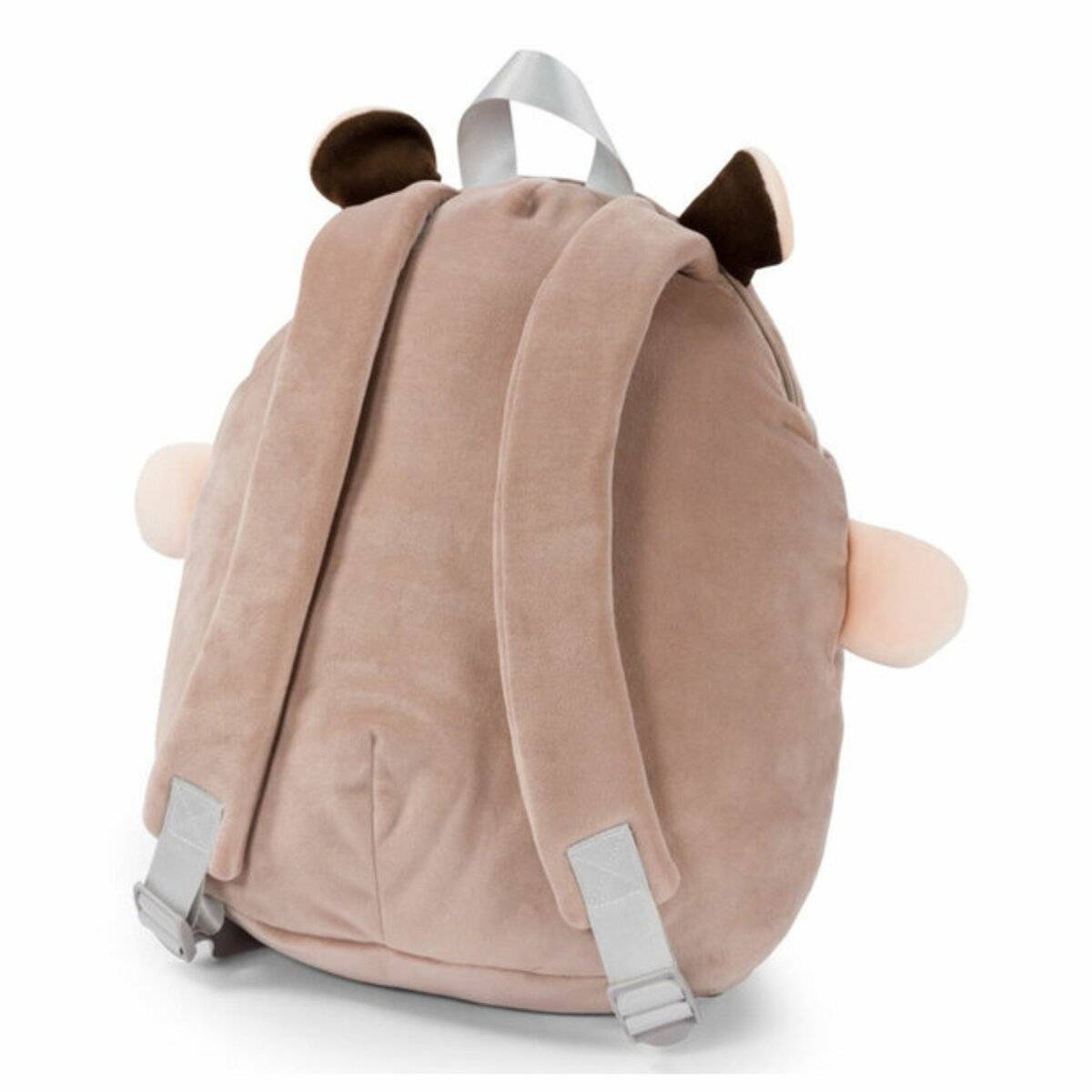 Noxxiez Stofftier-Rucksack für Kleinkinder ab 3 Jahren Praktisch und kuschelig Igel