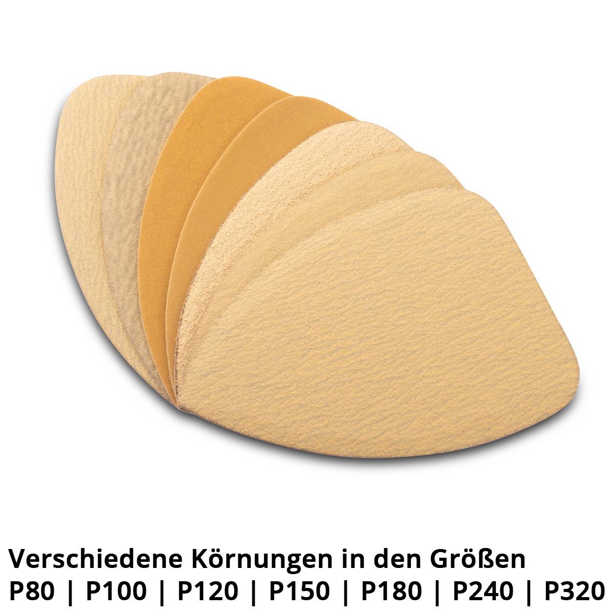 STAHLWERK Handschleifblock aus PU-Schaumstoff mit Klett-Schleifmittel 2er Set