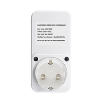 Zeitschaltuhr mit Dämmerungschalter für Schuko Steckdose 230V 50Hz max. 16A Zeitschaltuhr mit Dämmerungschalter für Schuko Steckdose 230V 50Hz max. 16A