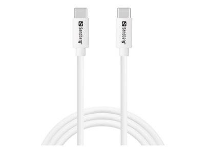 SANDBERG USB-C > 65W 1M SAVER Peripheriegeräte & Zubehör Kabel & Adapter - USB & Thunderbolt