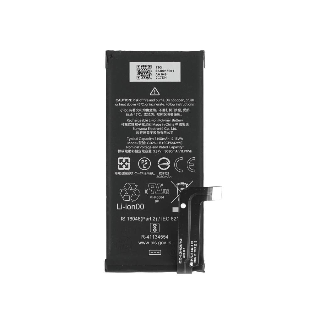 G025J-B Akku für Google Pixel 4a 4G Ersatzakku wie Original