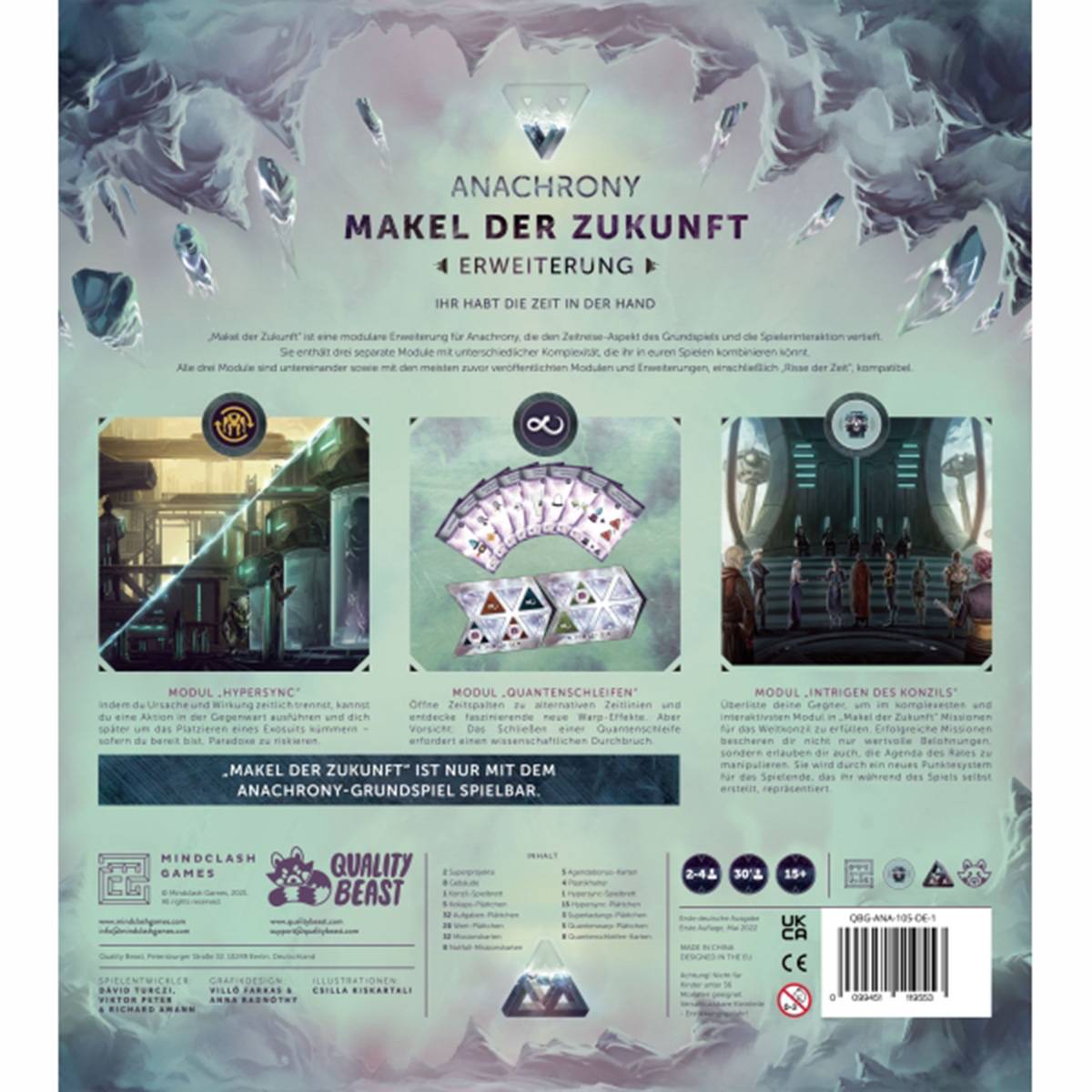 Quality Beast Anachrony Makel der Zukunft (DE) - Erweiterung (+)