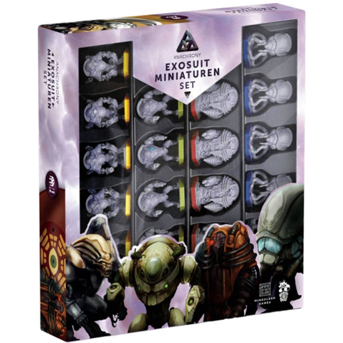 Quality Beast Anachrony Exosuit Miniaturen-Set (DE) - Erweiterung (+)