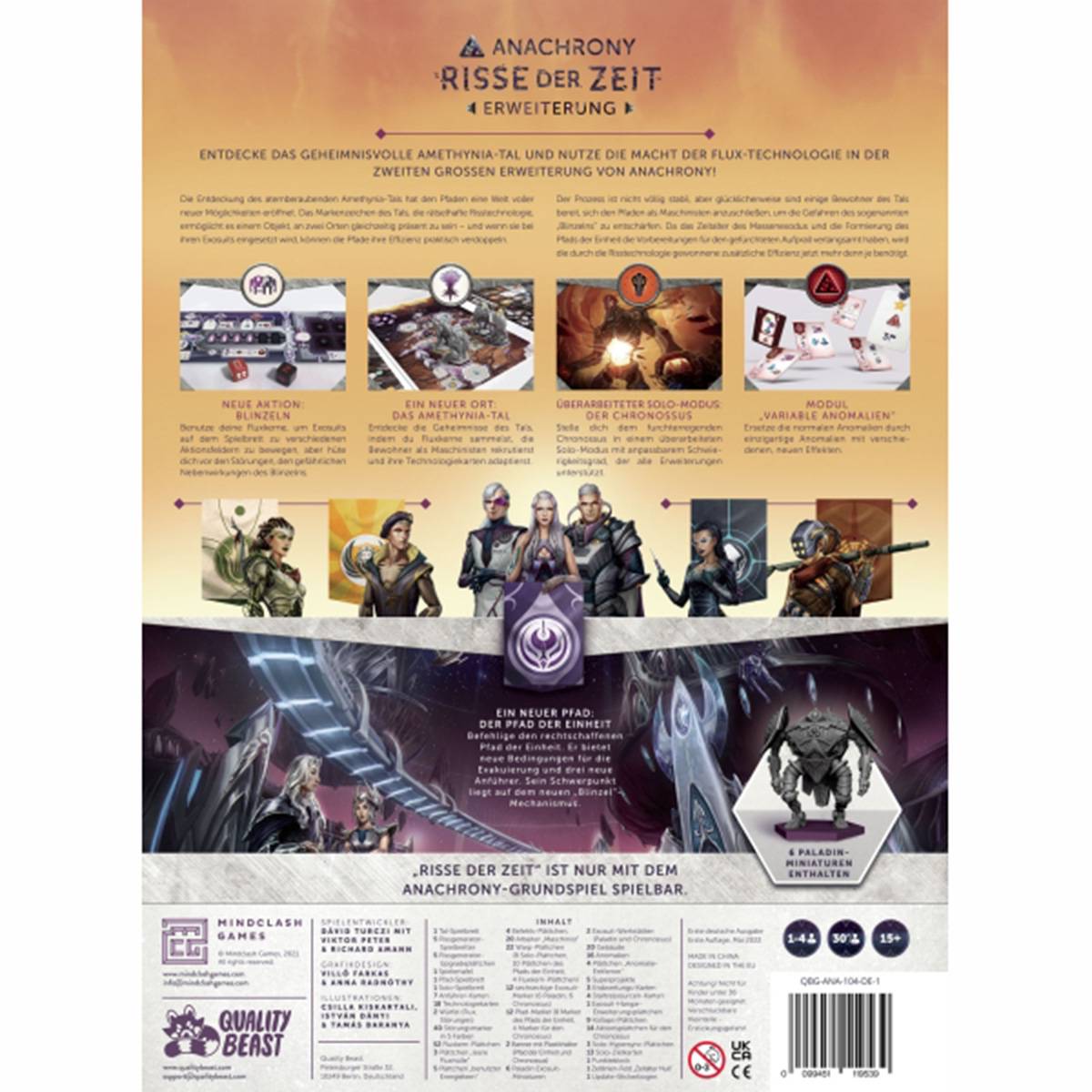 Quality Beast Anachrony Risse der Zeit (DE) - Erweiterung (+)