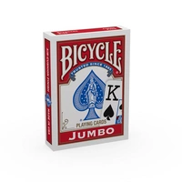 Bicycle® Kartendeck - Rider Jumbo Index (rot) Kartenspiel Spielkarten Kartentricks Pokerkarten Bicycle® Kartendeck - Rider Jumbo Index (rot) Kartenspiel Spielkarten Kartentricks Pokerkarten