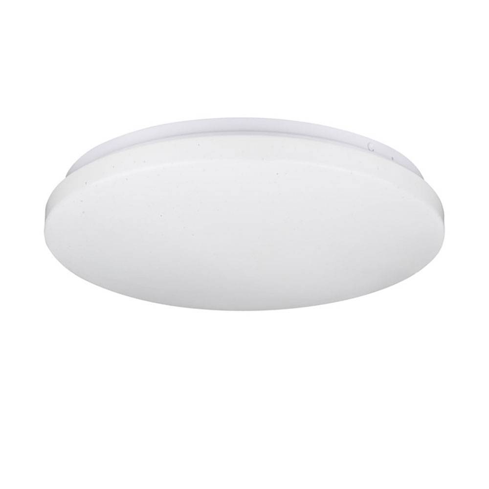 Smart Deckenleuchte dimmbar Deckenlampe Sterneneffekt Tageslichtleuchte weiß, App Steuerung, RGB LED 36W 3600Lm warm-kaltweiß, D 35 cm