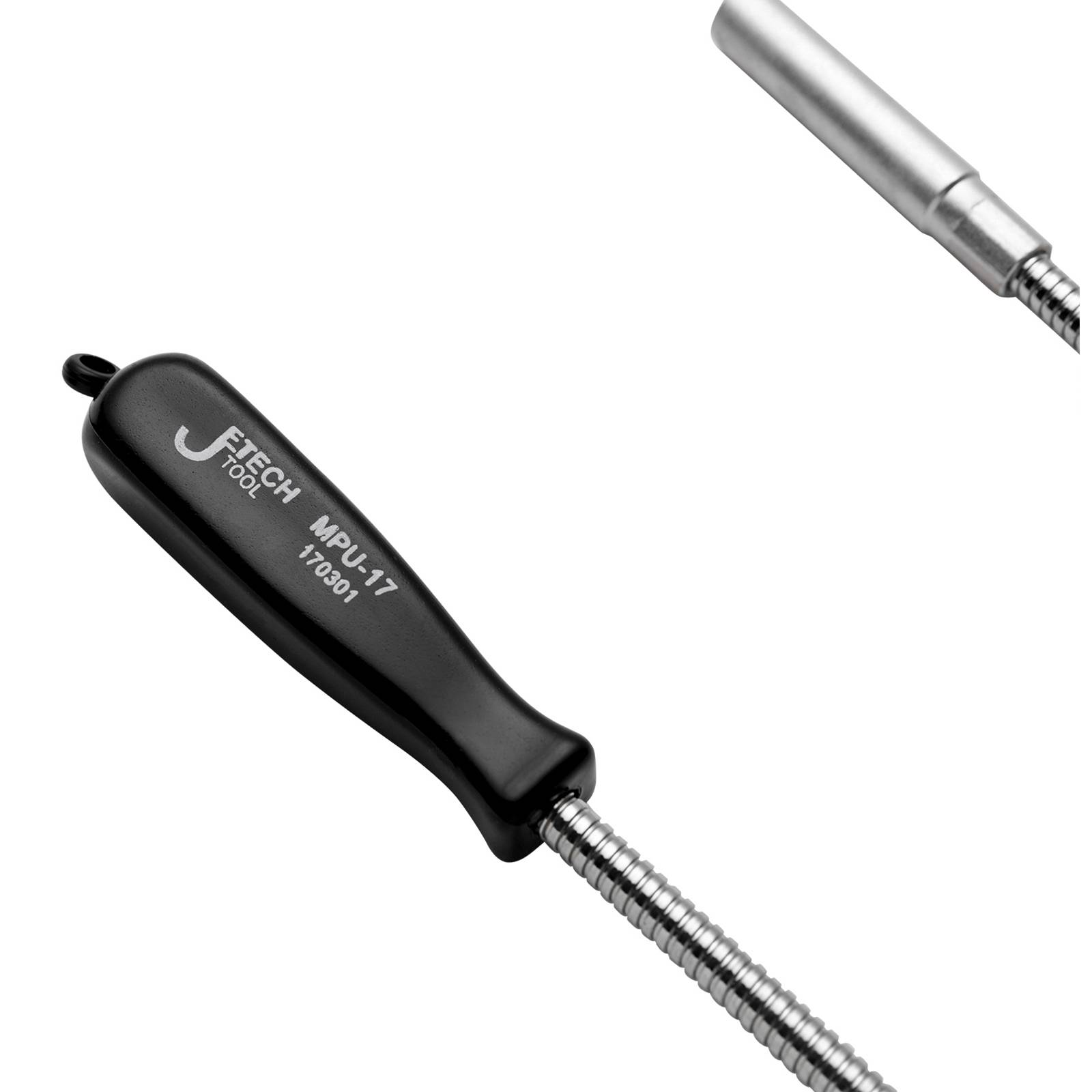 Jetech Flexibler Magnetheber, Biegsames magnetisches Aufnahmewerkzeug mit 510mm Schaft mit ergonomischem Griff