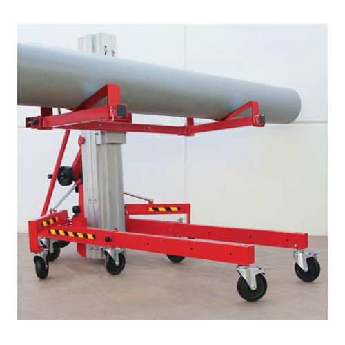 GUIL ACT-09 - Gabelverbreiterung passend für Material-Lift TORO-B /-C /-D Serie (2-teilig) - in rot