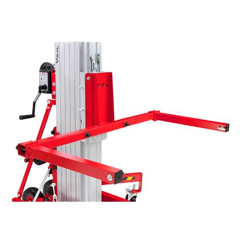 GUIL ACT-09 - Gabelverbreiterung passend für Material-Lift TORO-B /-C /-D Serie (2-teilig) - in rot