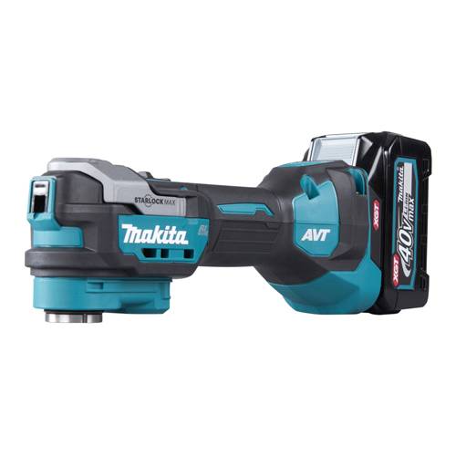 MAKITA TM001GZ03 - Akku-Multifunktionswerkzeug (40V | XGT | LED-Arbeitslicht | inkl. Transportkoffer & Zubehör)