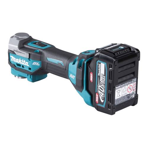MAKITA TM001GZ03 - Akku-Multifunktionswerkzeug (40V | XGT | LED-Arbeitslicht | inkl. Transportkoffer & Zubehör)