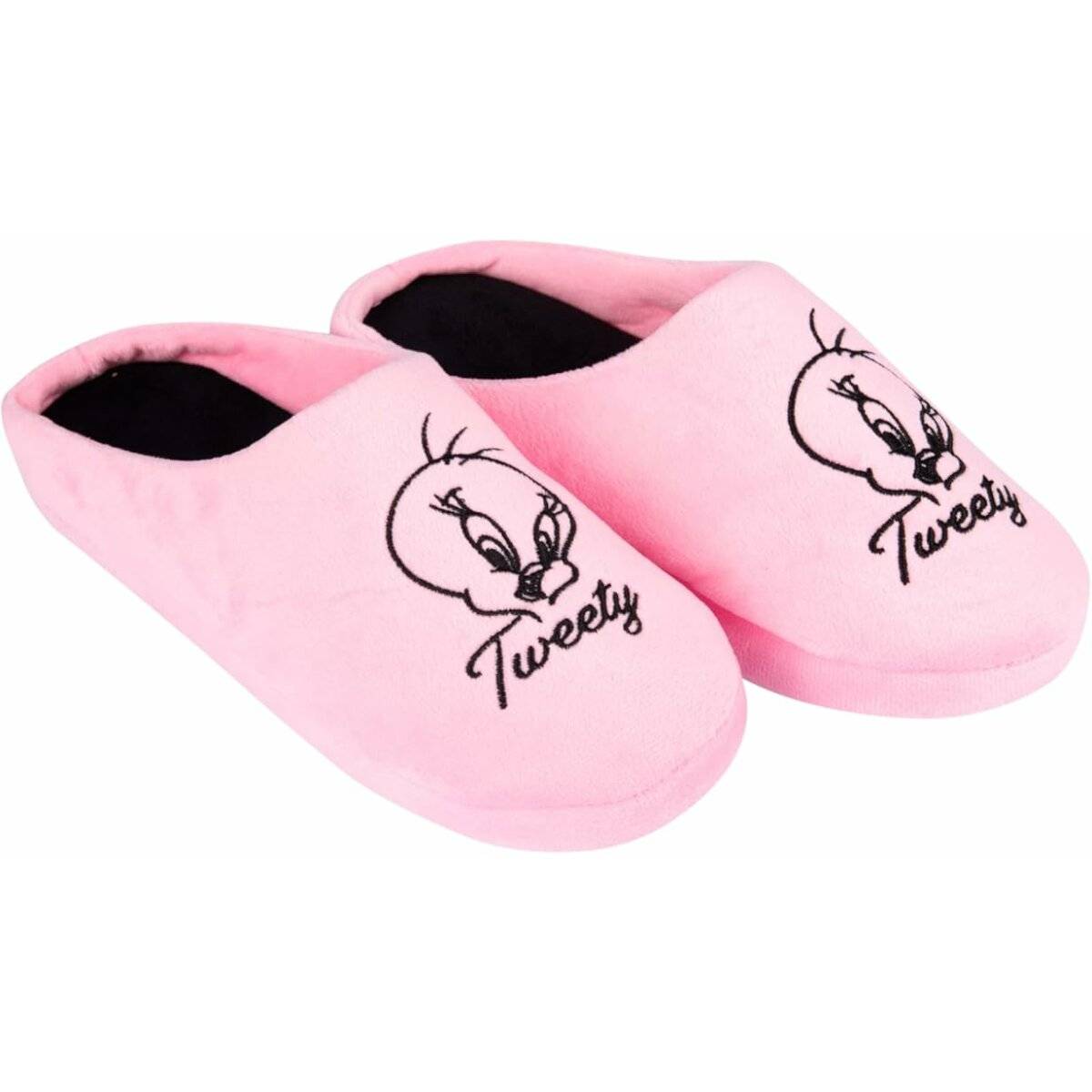 United Labels Looney Tunes Hausschuhe für Damen Tweety Design Puschen Slipper Pantoffeln Pink 37/38