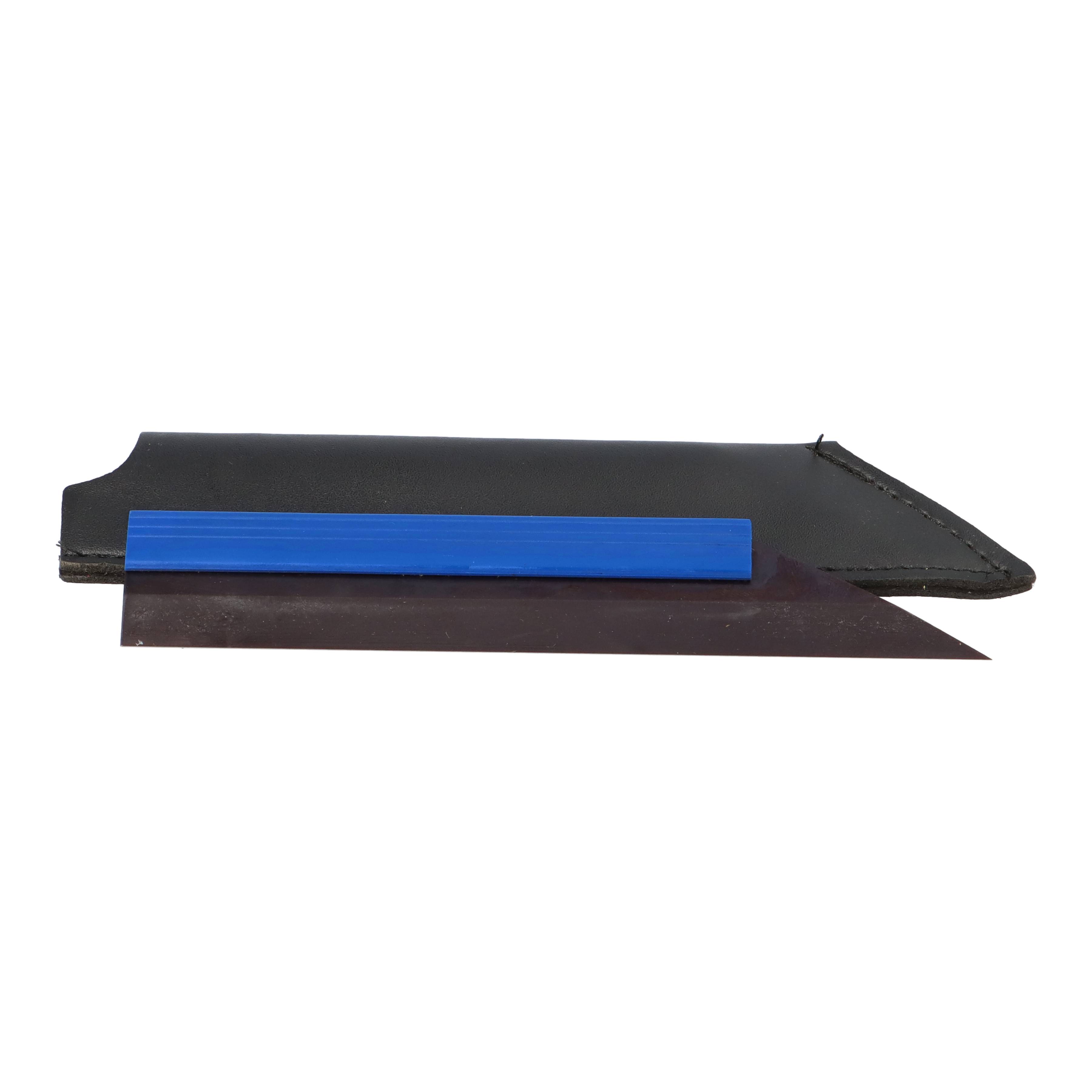 Benedict Präzisions-Haarlineal 150 mm Stahl brüniert – DIN 874 Blatt 2, Etui