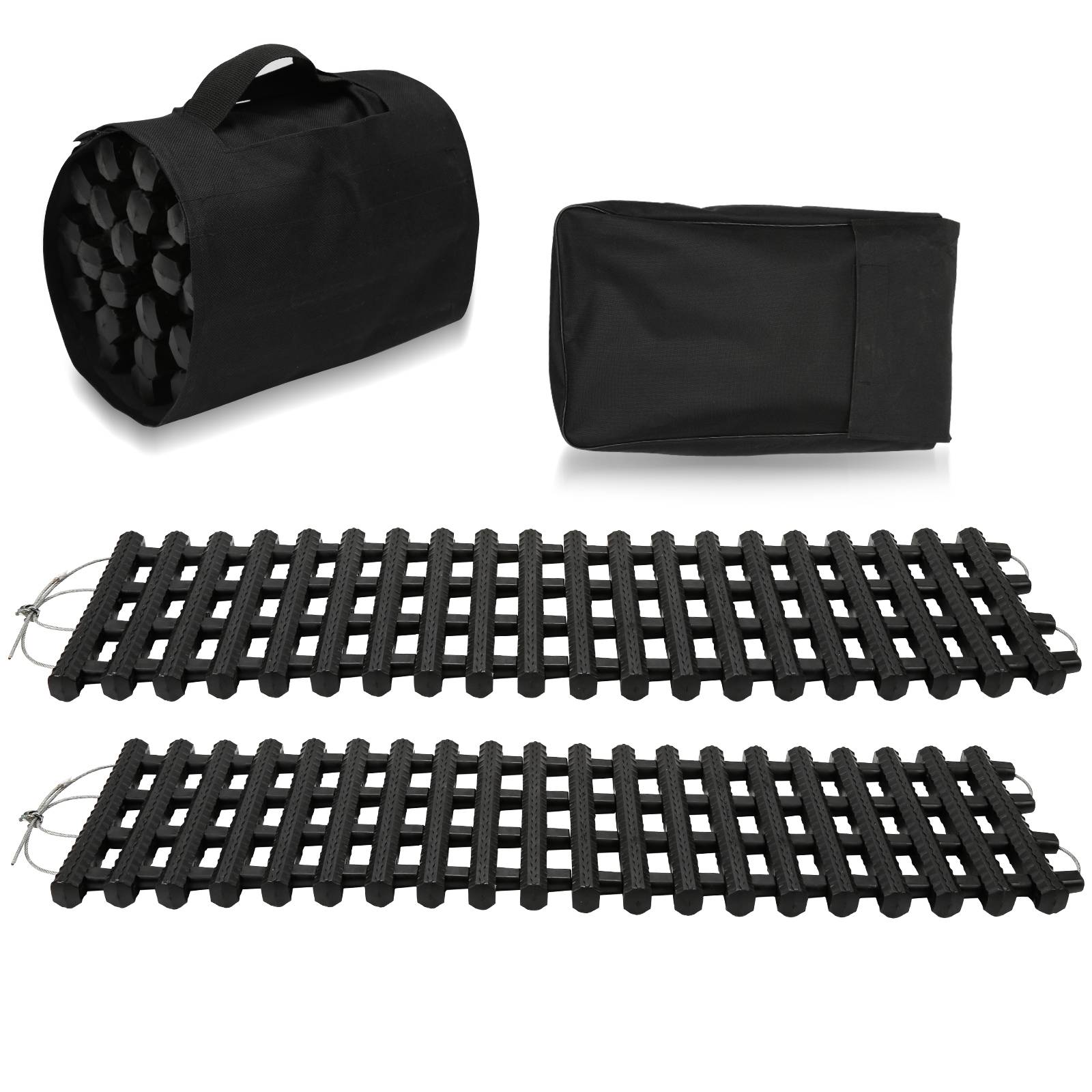 2 Stück Anfahrhilfe max.3.5t Sandbleche 100cm PKW LKW Traktionsplat