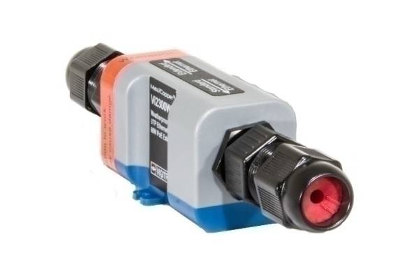 Extender VI-UTP-2300WP Barox, UTP Extender für Daten und PoE, IP67 geschütztes Gehäuse, 1x IP und PoE+ über UTP-Kabel,