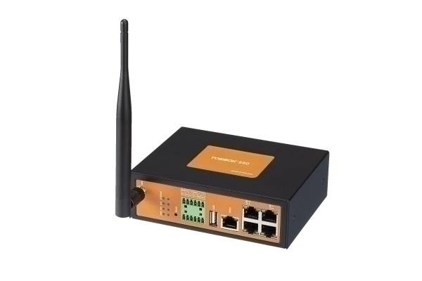 TBL350 Nodes Tosibox, Fernzugriffs- und Netzwerkgerät, VPN 10 Mbit/s, WIFI-Unterstützung, 1x WAN, 4x LAN, 2+2 digitale