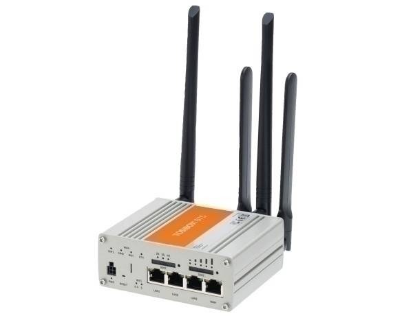 TBL675EU Nodes Tosibox, Fernzugriffs- und Netzwerkgerät, VPN 70 Mbit/s, LTE-Modem, WIFI-Unterstützung, 2x SIM-Steckplät