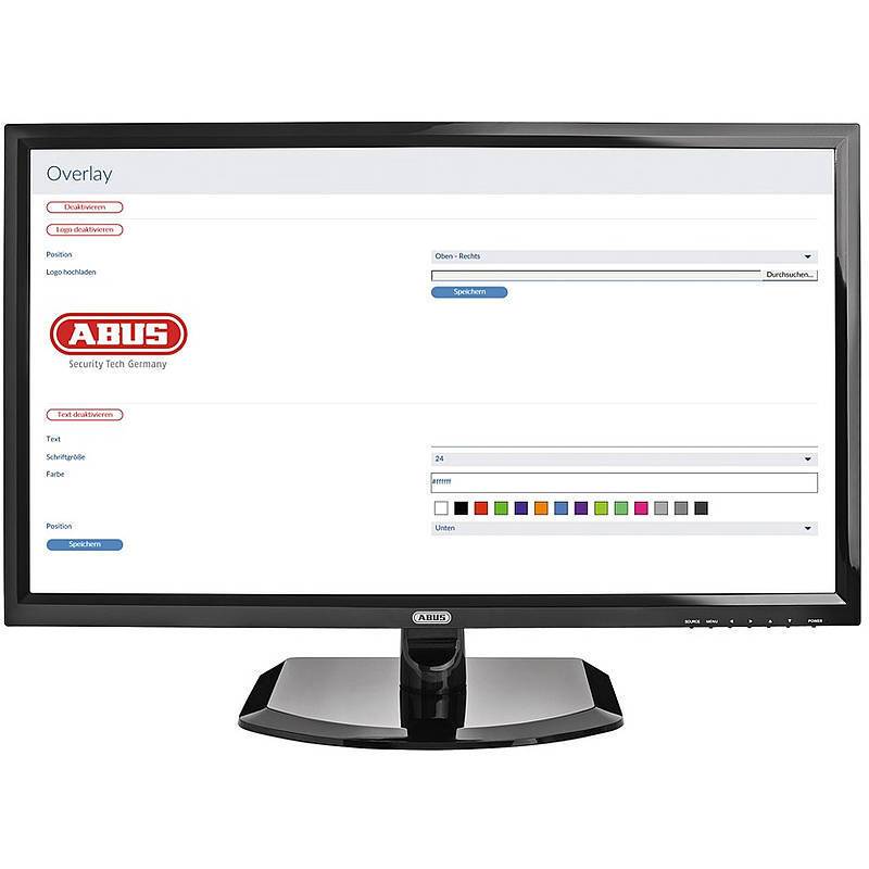 ABUS IPCV10020 Overlay Add-on für Kamera Viewer, Zubehörartikel, Lizenz, Medienkonverter - Modell: Professional | Anwen