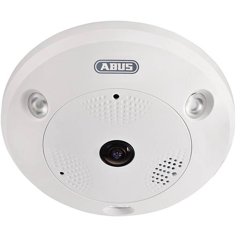 ABUS IPCS29512 IP-Kamera 12MPx T/N IR IP67 IK10, 12 MegapixelHemispheric Kamera | Blickwinkel:360° (Objektiv-Brennweite