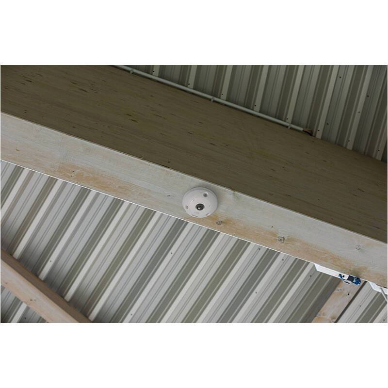 ABUS IPCS29512 IP-Kamera 12MPx T/N IR IP67 IK10, 12 MegapixelHemispheric Kamera | Blickwinkel:360° (Objektiv-Brennweite