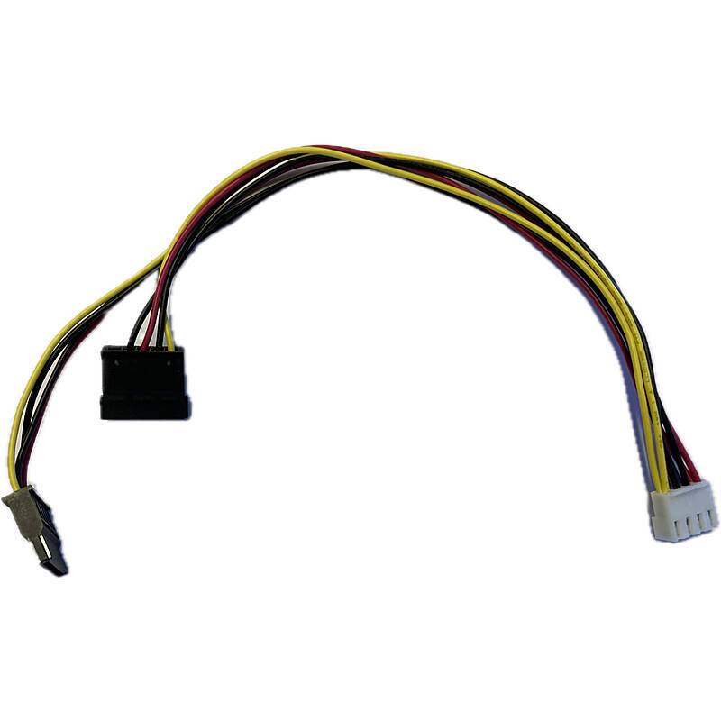 Dahua Doppel Anschluss Stromkabel SATA HDD, Zubehörartikel, Stromkabel | Anwendung: Videoüberwachung | Farbe: Schwarz