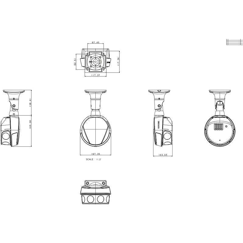 VIVOTEK MS9321-EHV-V2 IP-Kamera 18MPx T/N IR PoE, Mit intelligentem Cyberschutz für Ihr Firmennetzwerk: Mehrstufige Erk