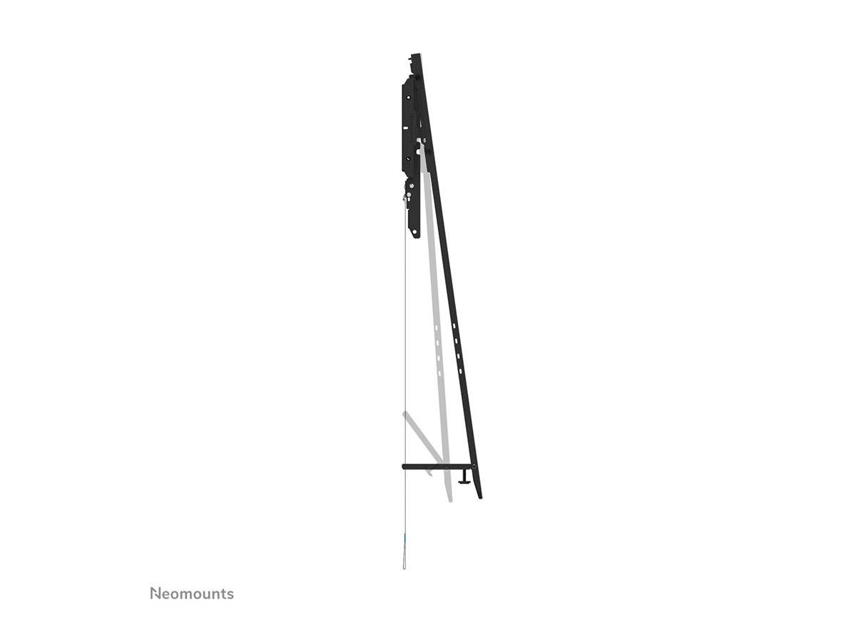 Neomounts LEVEL-750 - Befestigungskit - für TV - schwerlast - verriegelbar - Stahl - Schwarz - Bildschirmgröße: 127-249 cm (50"-98")