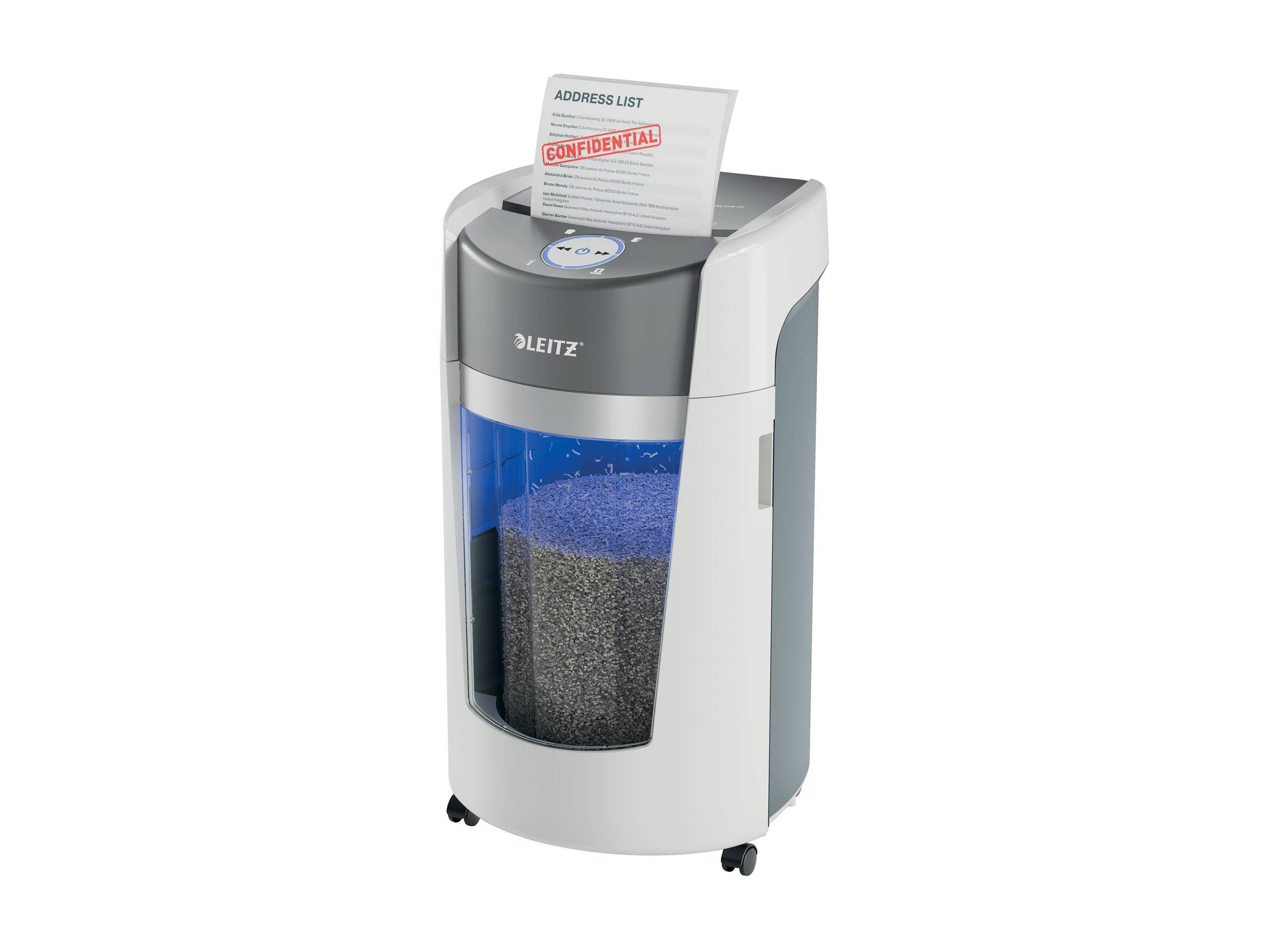 Leitz IQ OptiMax Office P5 - Vorzerkleinerer - Mikroschnitt - 2 x 15 mm - P-5