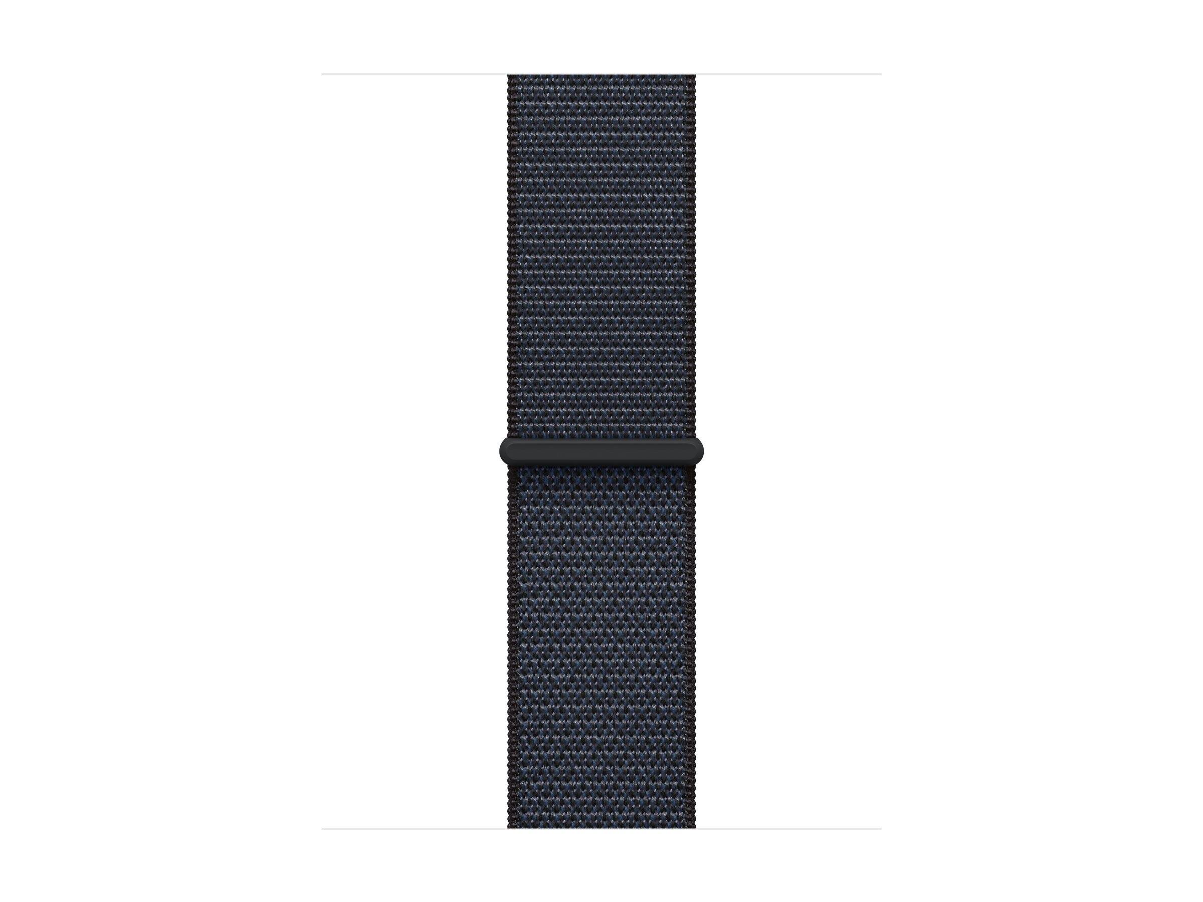 APPLE Watch Series 10 GPS + Cellular 42mm Jet Black Aluminium Case with Ink Sport Loop