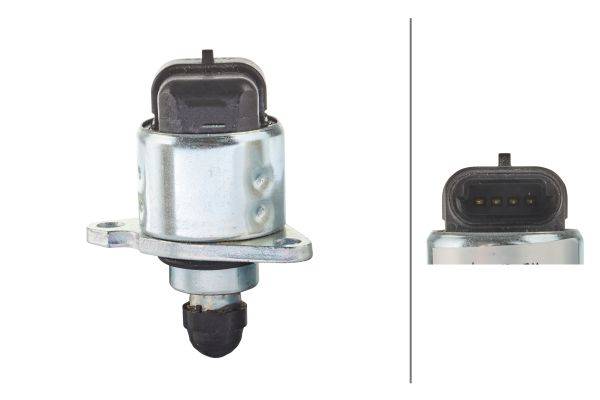 HELLA 6NW 009 141-291 Leerlaufregelventil, Luftversorgung - 12V - elektrisch - mit Dichtung