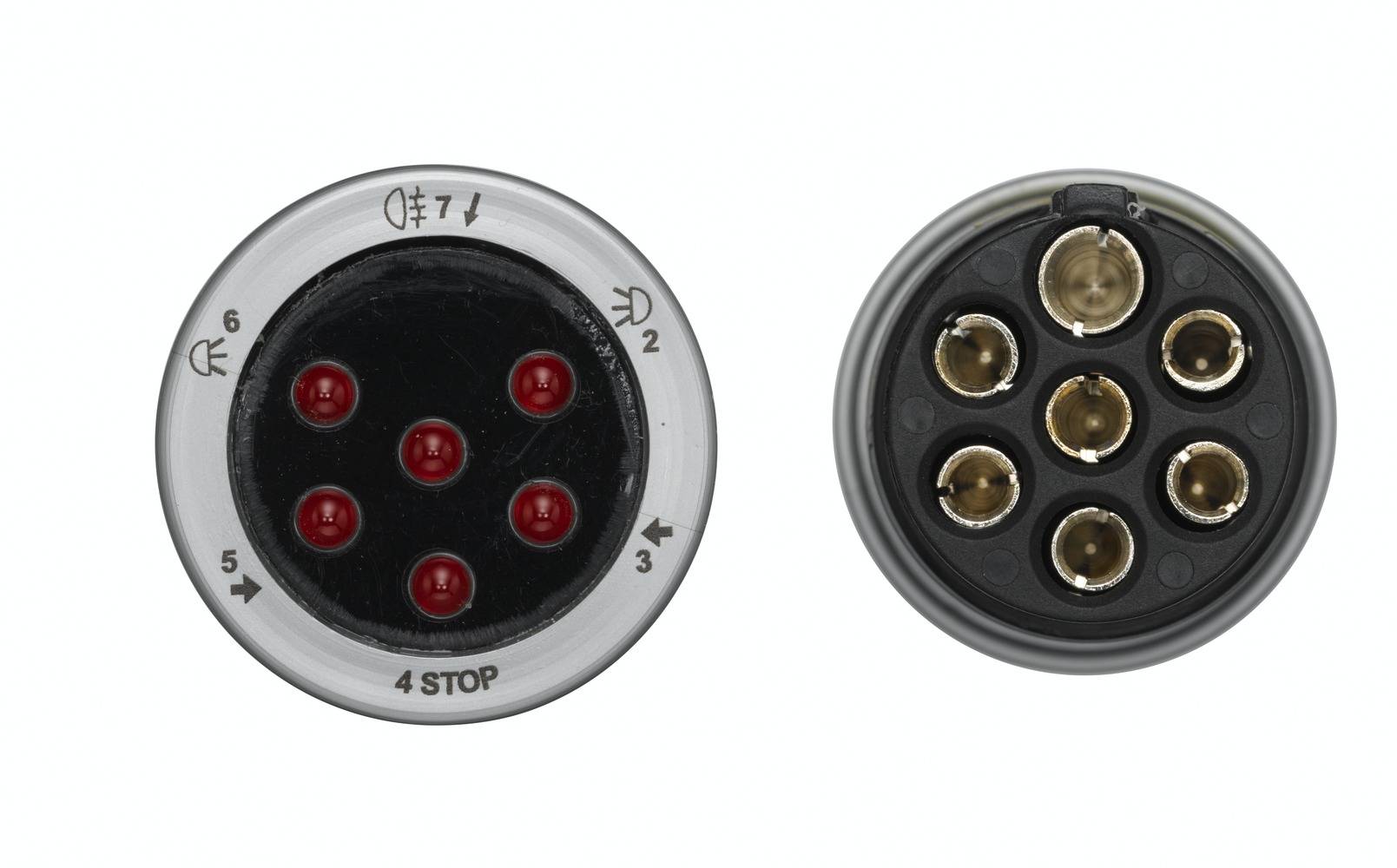 HELLA 8PD 004 508-011 Prüfgerät, Anhängersteckdose - 24V