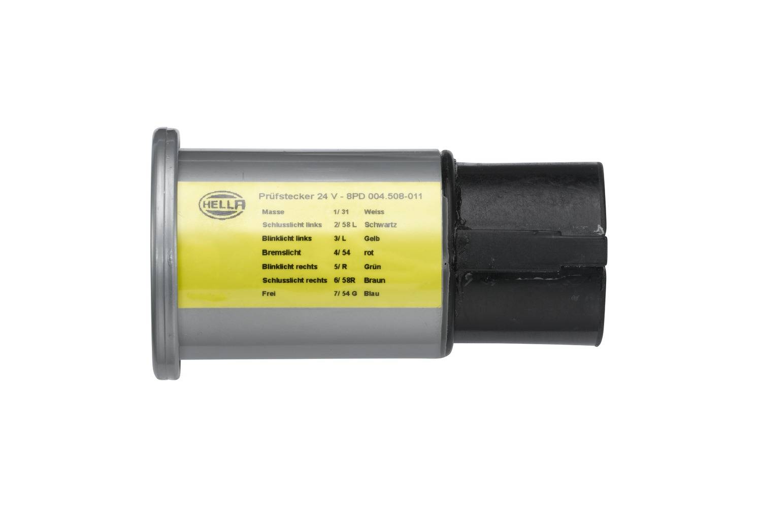 HELLA 8PD 004 508-011 Prüfgerät, Anhängersteckdose - 24V