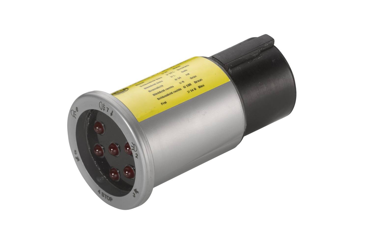 HELLA 8PD 004 508-011 Prüfgerät, Anhängersteckdose - 24V