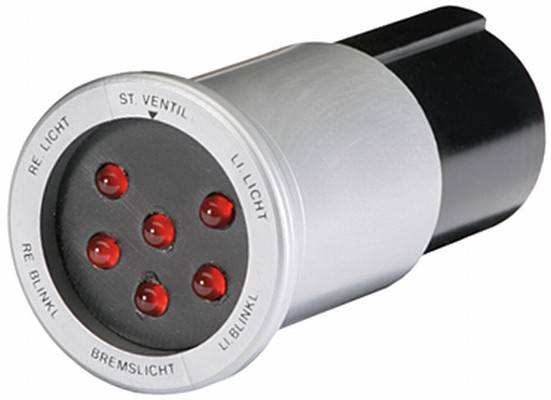 HELLA 8PD 004 508-011 Prüfgerät, Anhängersteckdose - 24V