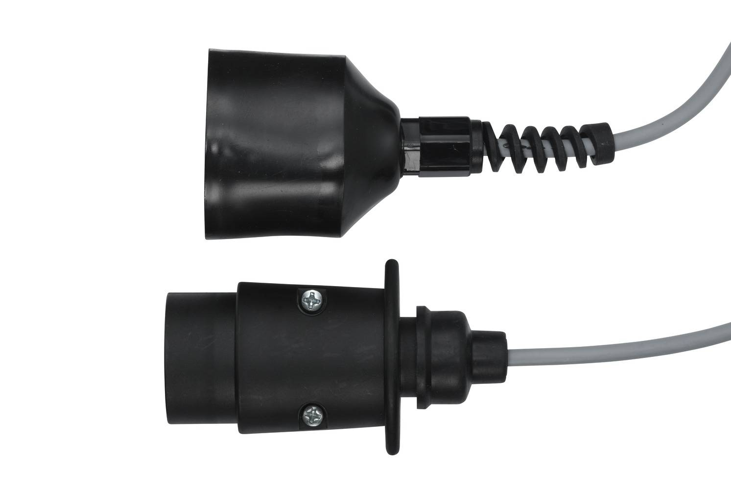 HELLA 8PD 004 509-001 Prüfgerät, Anhängersteckdose - 12V - 7-polig - Länge: 5m - DIN/ISO: 1724 - mit