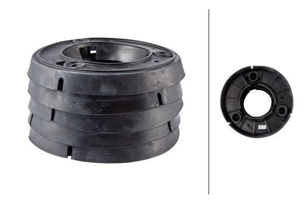 HELLA 9GD 856 466-001 Unterlage, Rundumkennleuchte - flach