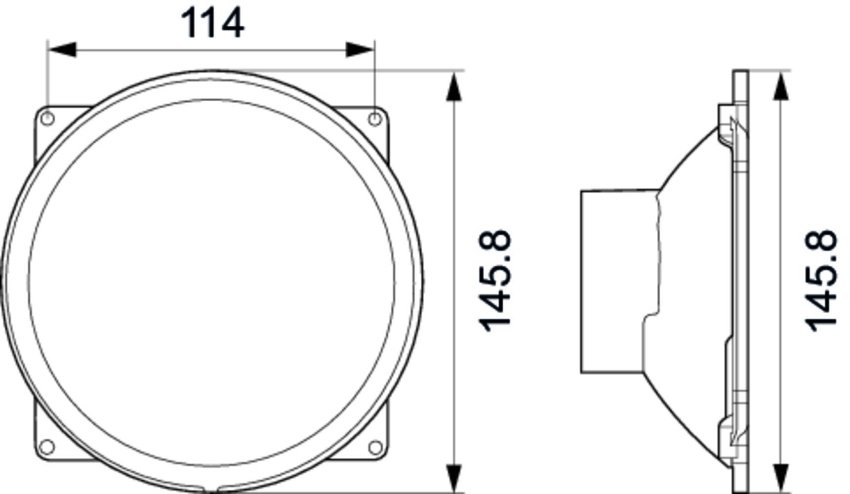HELLA 1A3 997 262-037 Hauptscheinwerfer M133