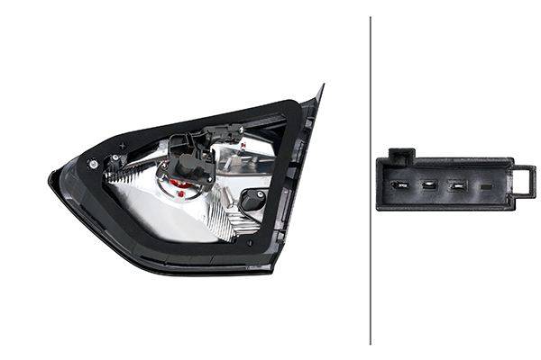 HELLA 2TZ 015 694-111 Heckleuchte