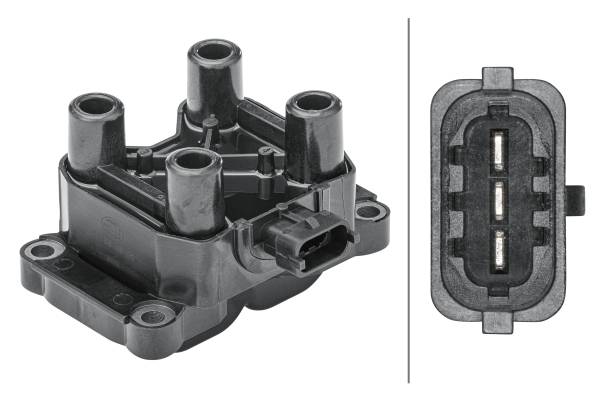 HELLA 5DA 358 168-491 Zuendspule