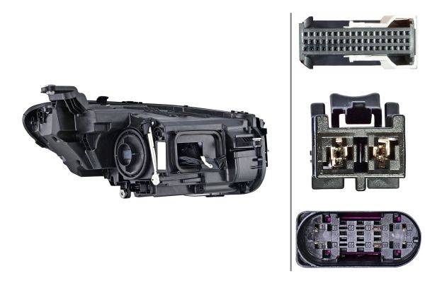 HELLA 1EX 015 619-811 Hauptscheinwerfer