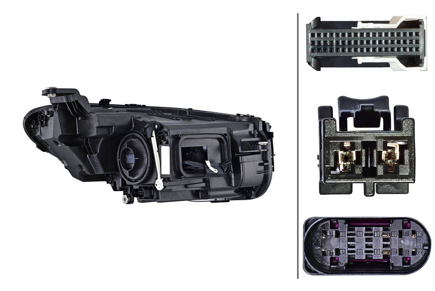HELLA 1EX 015 619-811 Hauptscheinwerfer